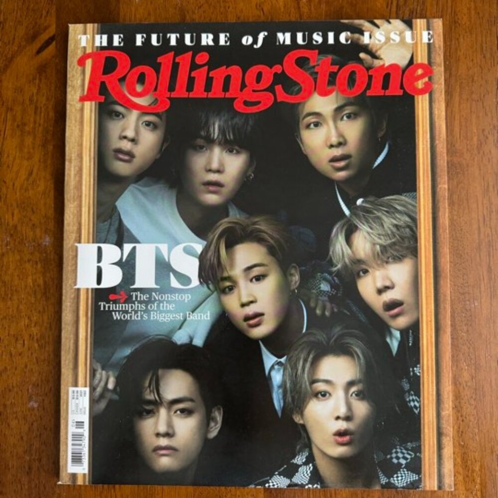 NEW - BTS Rolling Stone Magazine